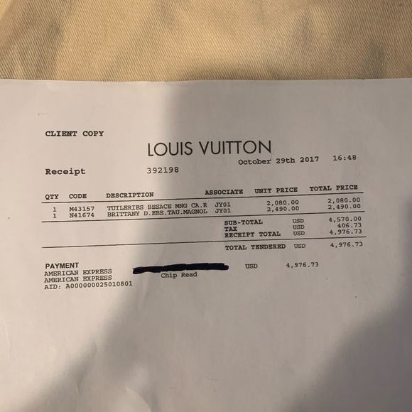 Louis Vuitton Brittany bb damier bandbag - Picture 3 of 13